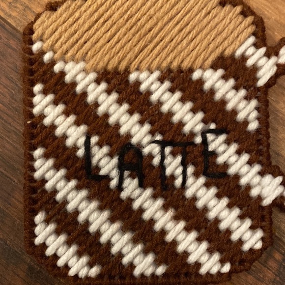 Handmade Coffee coasters and holder - Picture 7 of 8